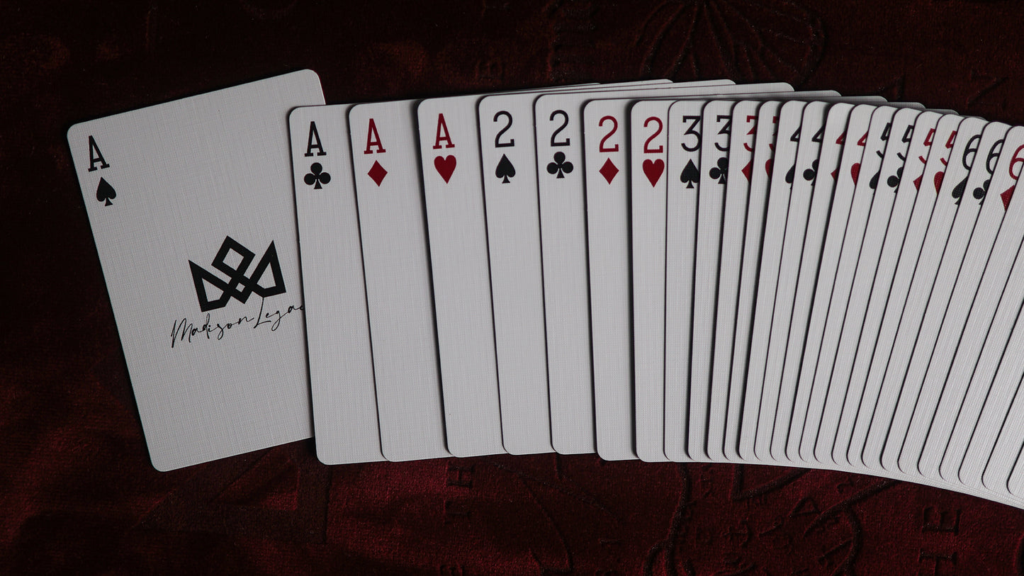 PRE-ORDER LEGACY Playing Cards - MADISON 52 Entry