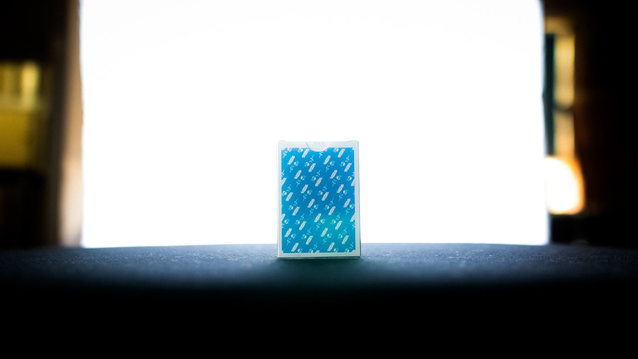 M x S CASINO REMEDIES - BLUE - SIGNED by MADISON playing cards — view 6