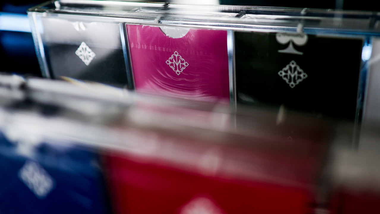 TEN-DECK MADISON ROUNDERS SET with CARAT CASES Signed by MADISON playing cards — view 15