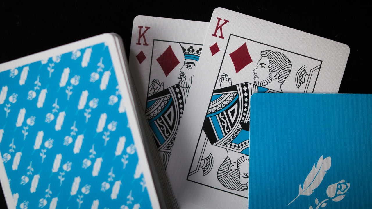 M x S CASINO REMEDIES - BLUE - SIGNED by MADISON playing cards — view 12