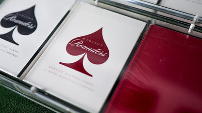 TEN-DECK MADISON ROUNDERS SET with CARAT CASES Signed by MADISON