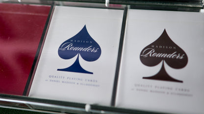 TEN-DECK MADISON ROUNDERS SET with CARAT CASES Signed by MADISON