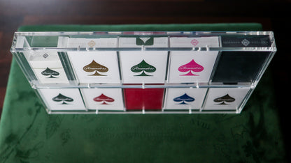 TEN-DECK MADISON ROUNDERS SET with CARAT CASES Signed by MADISON