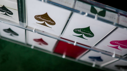 TEN-DECK MADISON ROUNDERS SET with CARAT CASES Signed by MADISON