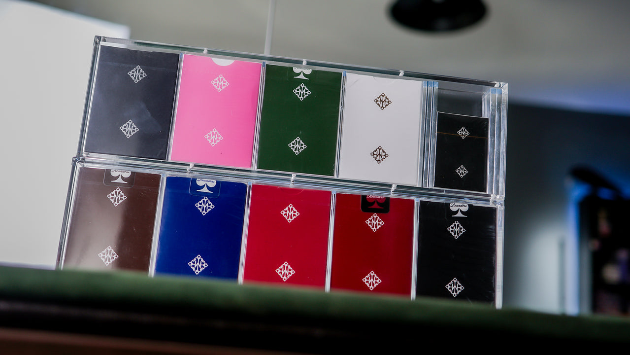 TEN-DECK MADISON ROUNDERS SET with CARAT CASES Signed by MADISON playing cards — view 43
