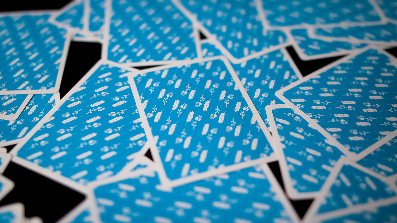 M x S CASINO REMEDIES - BLUE - SIGNED by MADISON playing cards — view 19