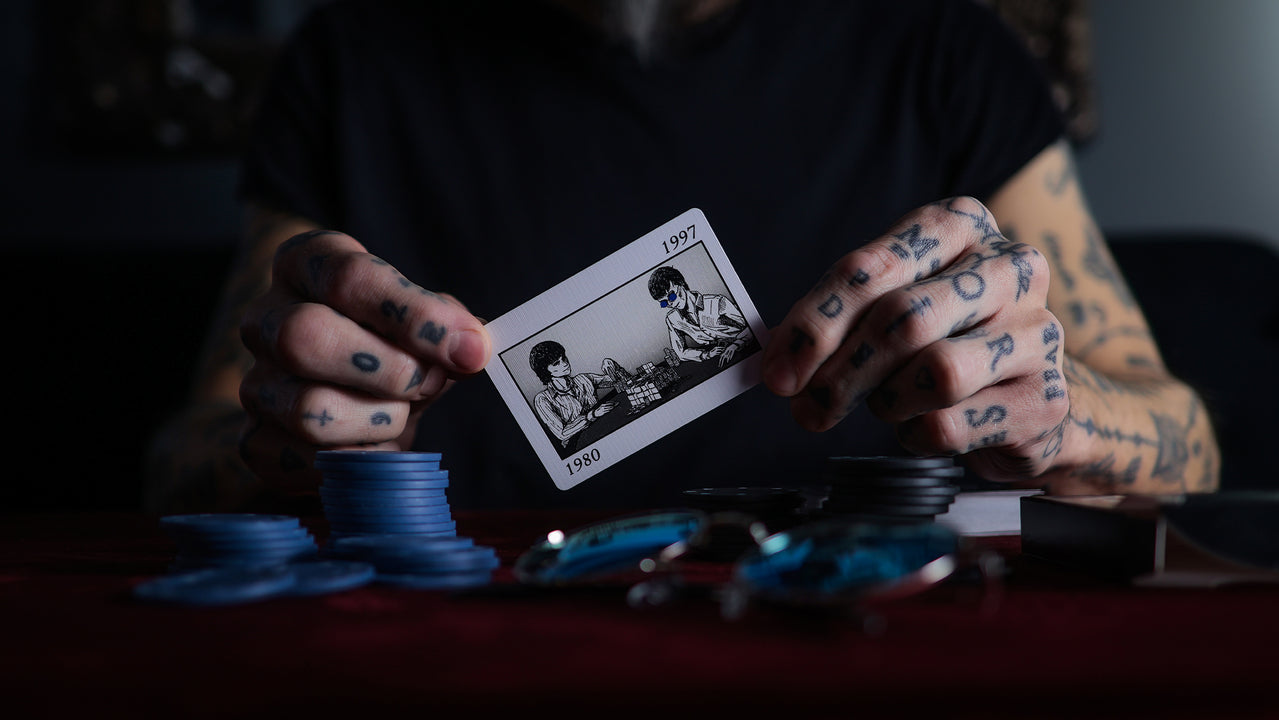The WINNING HAND (Stu Ungar tribute) playing cards — view 12