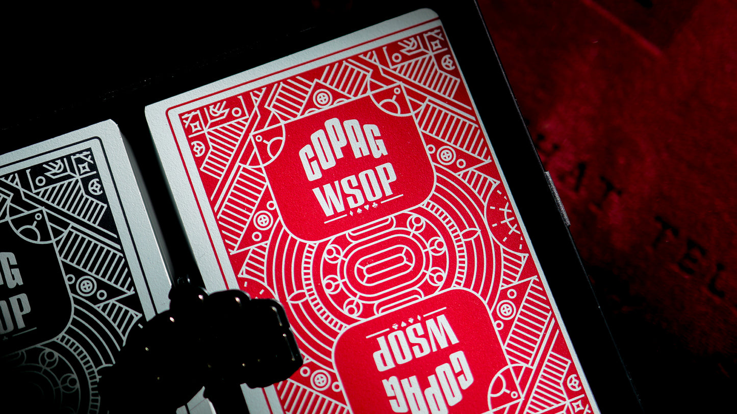 COPAG WSOP Playing Cards - RED and BLACK