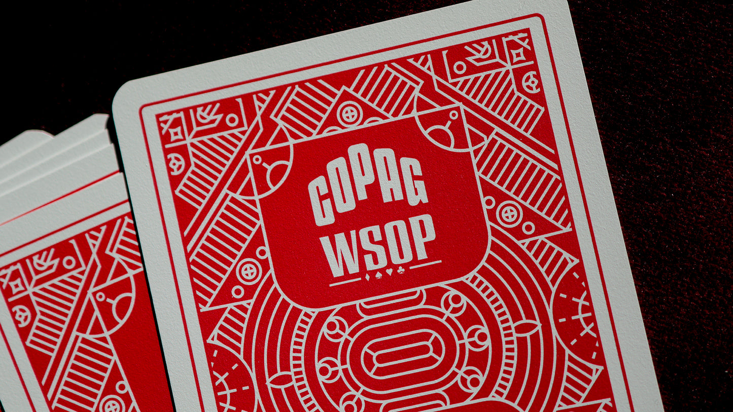 COPAG WSOP Playing Cards - RED and BLACK