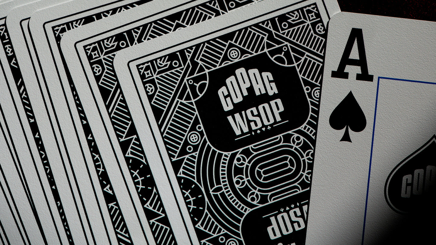 COPAG WSOP Playing Cards - RED and BLACK