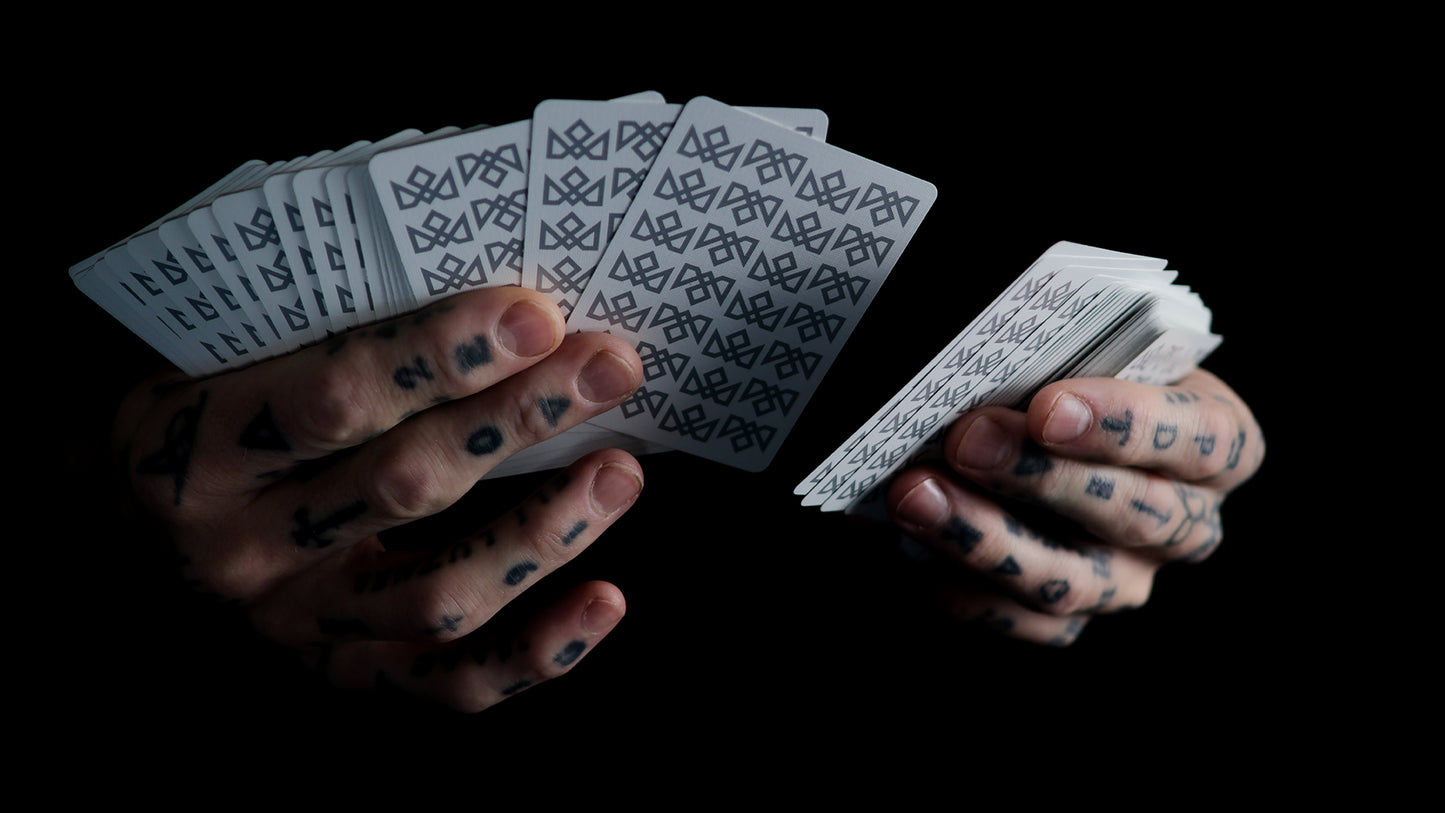 PLATINUM CHARLATANS Playing Cards (BRICK) 48hr SALE!!!!!