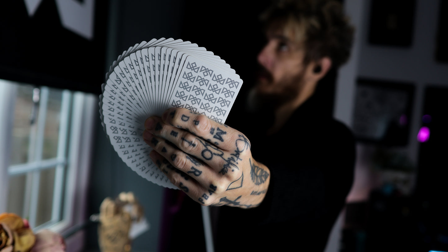 PLATINUM CHARLATANS Playing Cards (BRICK) 48hr SALE!!!!!