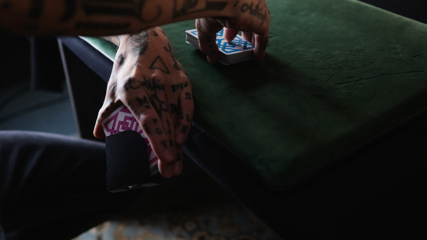 The MAD HOLDOUT / The CARD TABLE ADVOCATE by MADISON x O'HARE