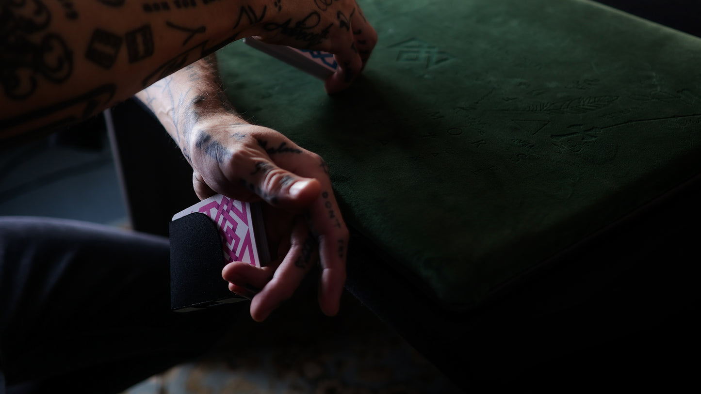 The MAD HOLDOUT / The CARD TABLE ADVOCATE by MADISON x O'HARE