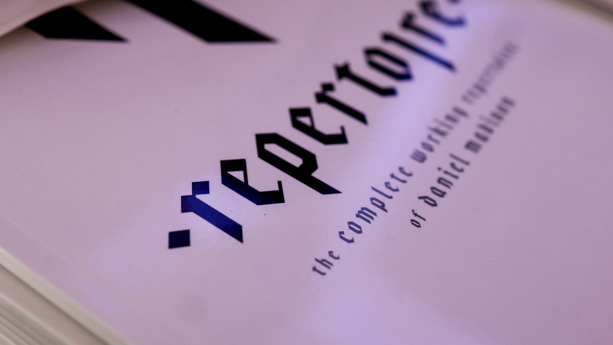 REPERTOIRE - BOOK & MASTERCLASS