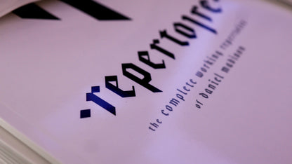 REPERTOIRE - BOOK & MASTERCLASS