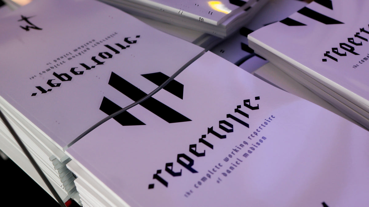 REPERTOIRE - BOOK & MASTERCLASS