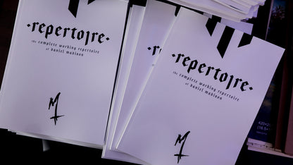 REPERTOIRE - BOOK & MASTERCLASS