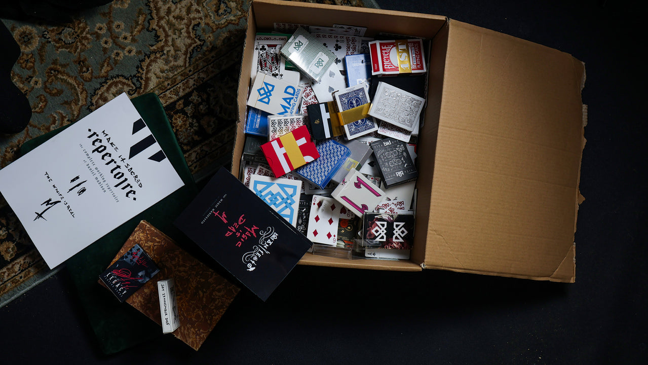 The M1 MAD BOX playing cards — view 2