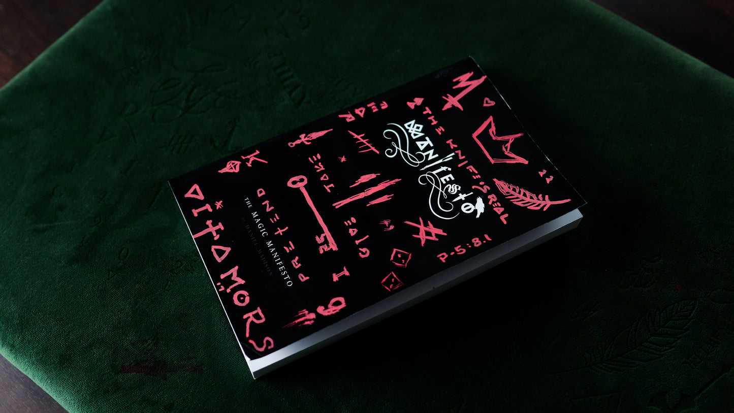 The MAGIC MANIFESTO TATTOO EDITION Book (Plus MASTERS Playing Cards) Limited to 10