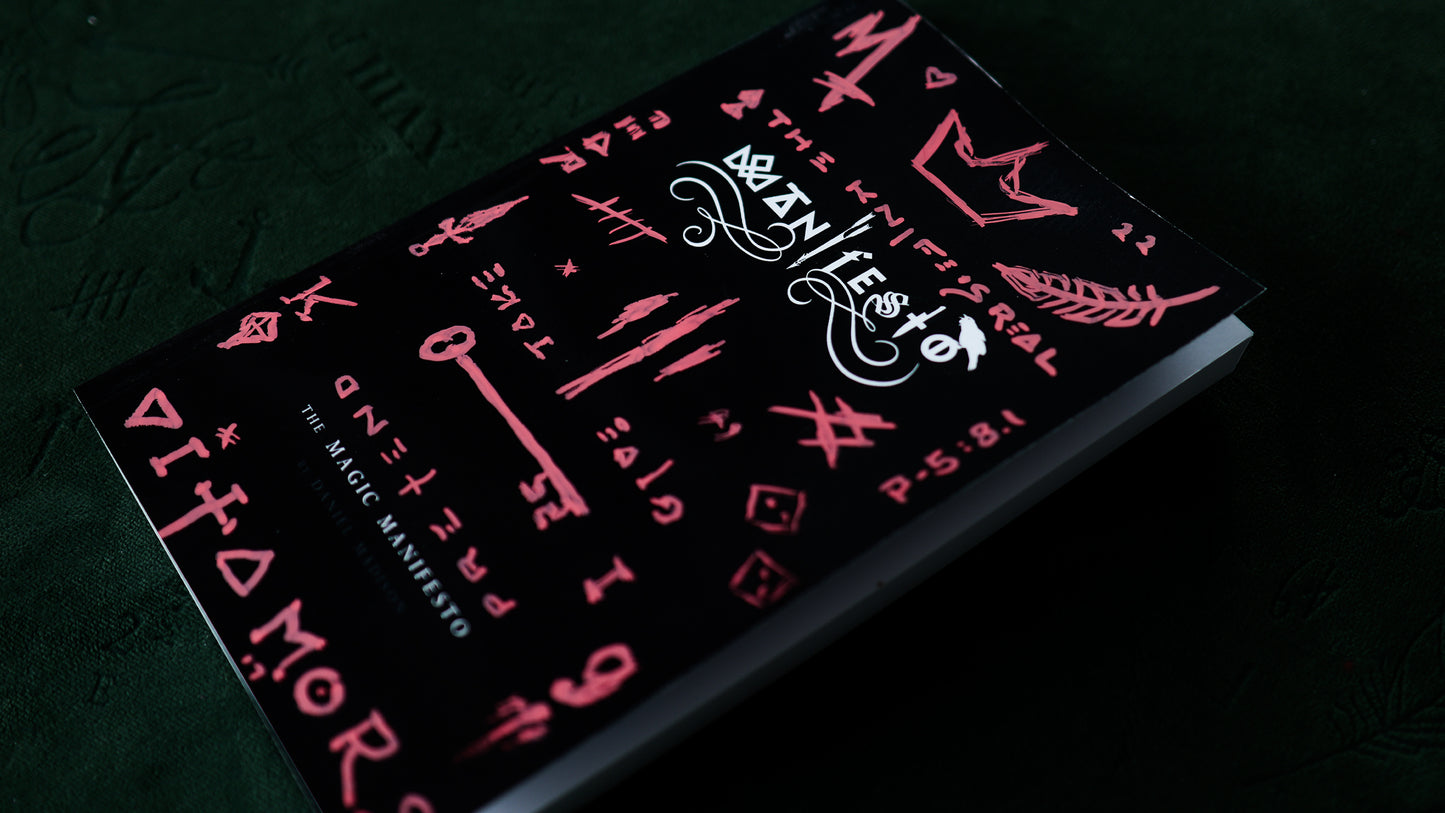The MAGIC MANIFESTO TATTOO EDITION Book (Plus MASTERS Playing Cards) Limited to 10
