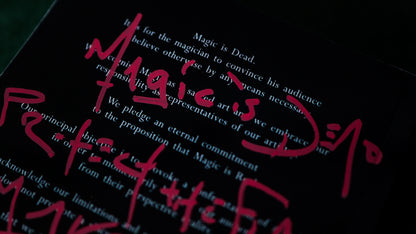 The MAGIC MANIFESTO TATTOO EDITION Book (Plus MASTERS Playing Cards) Limited to 10