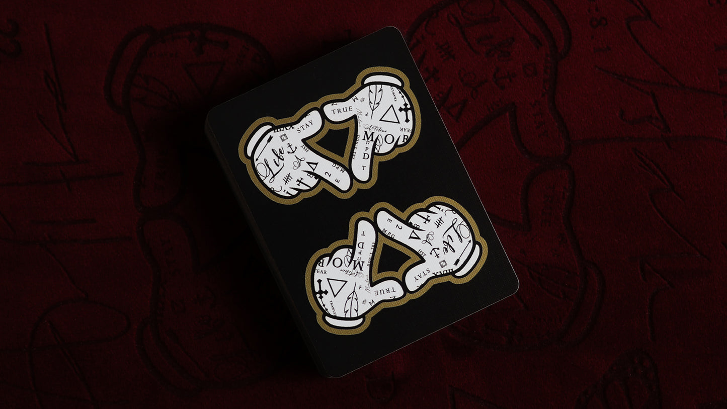 BLACK BANGERS Playing Cards