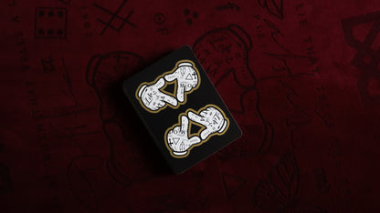 BLACK BANGERS Playing Cards