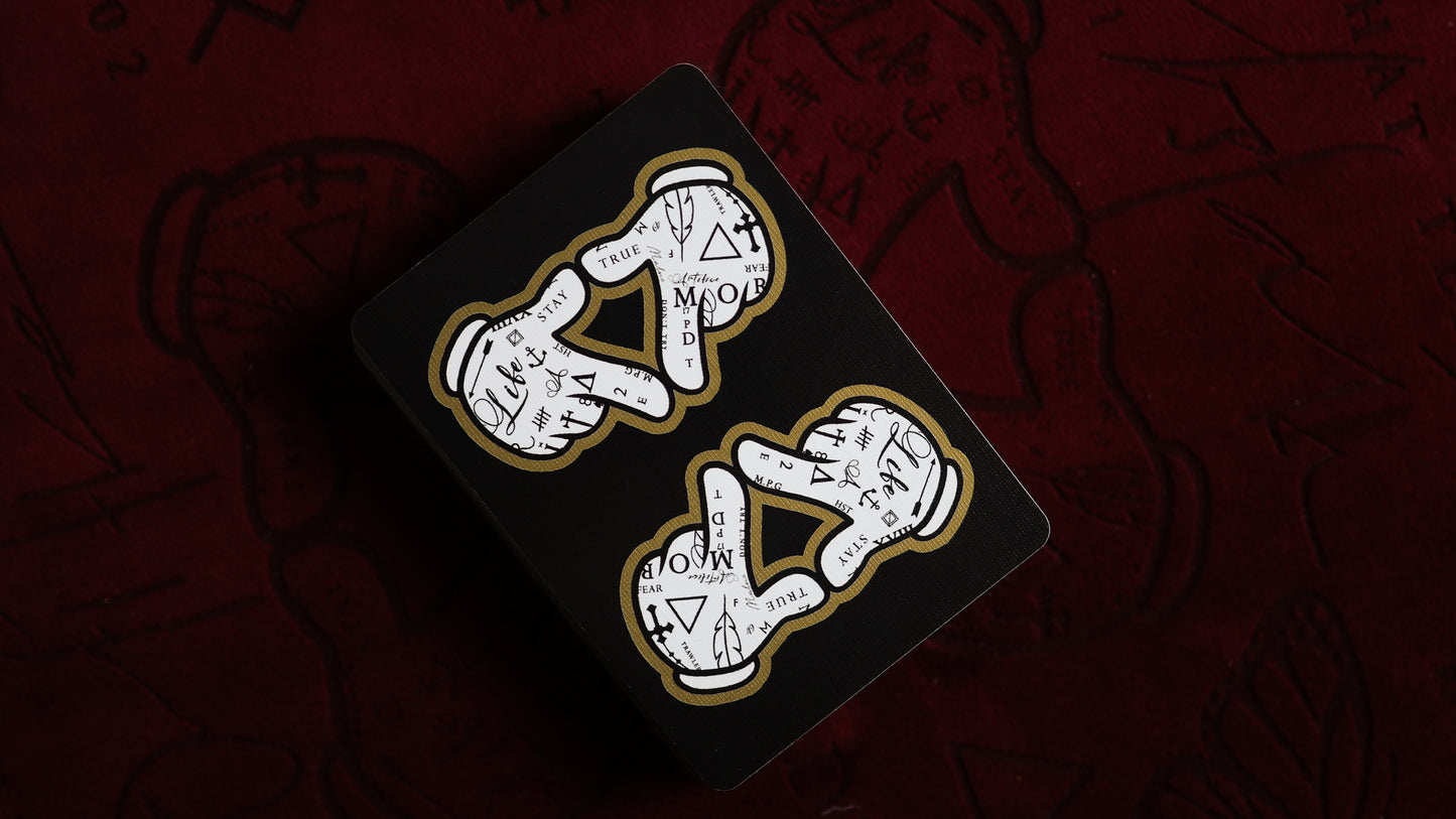 BLACK BANGERS Playing Cards