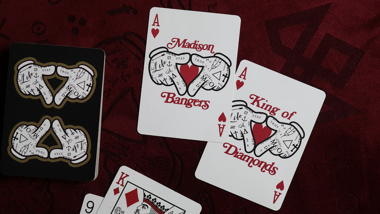 BLACK BANGERS Playing Cards- SIGNED playing cards — view 13