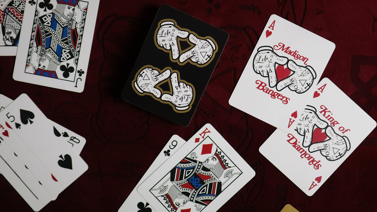 BLACK BANGERS Playing Cards- SIGNED playing cards — view 4