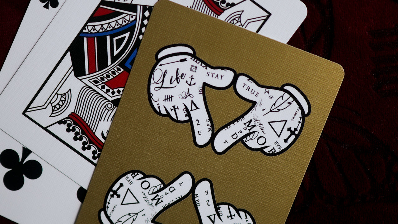 BLACK BANGERS Playing Cards- SIGNED playing cards — view 21