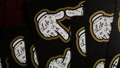 BLACK BANGERS Playing Cards