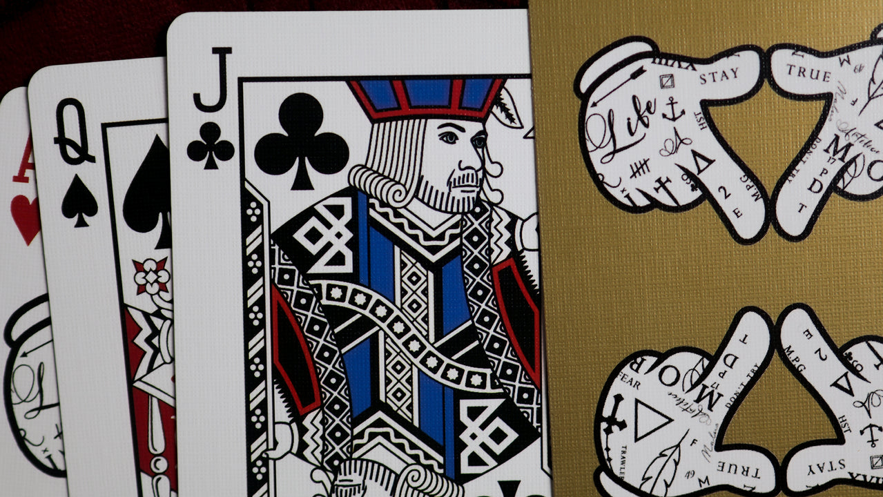 BLACK BANGERS Playing Cards- SIGNED playing cards — view 11