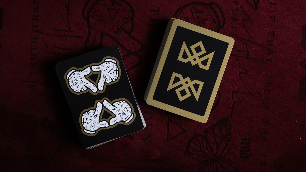 BLACK BANGERS Playing Cards- SIGNED playing cards — view 22