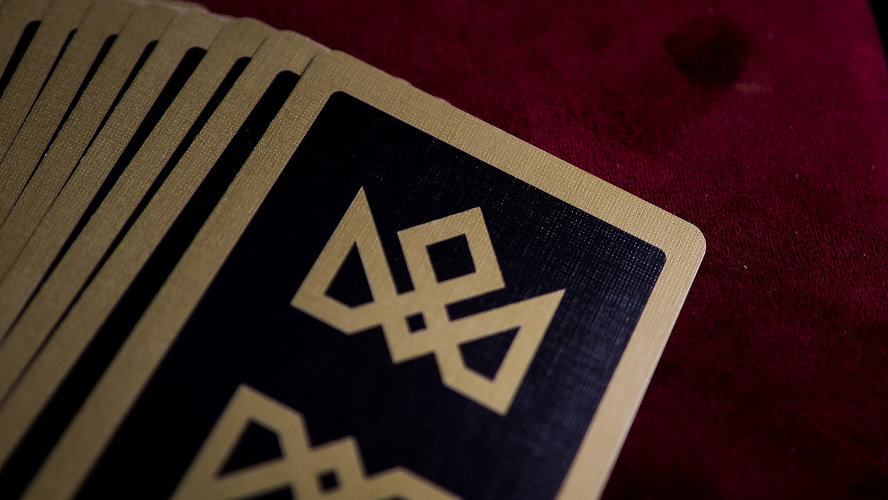 MADISON 52 Entry - BLACK/GOLD ACOLYTES - Signed by Madison playing cards — view 3