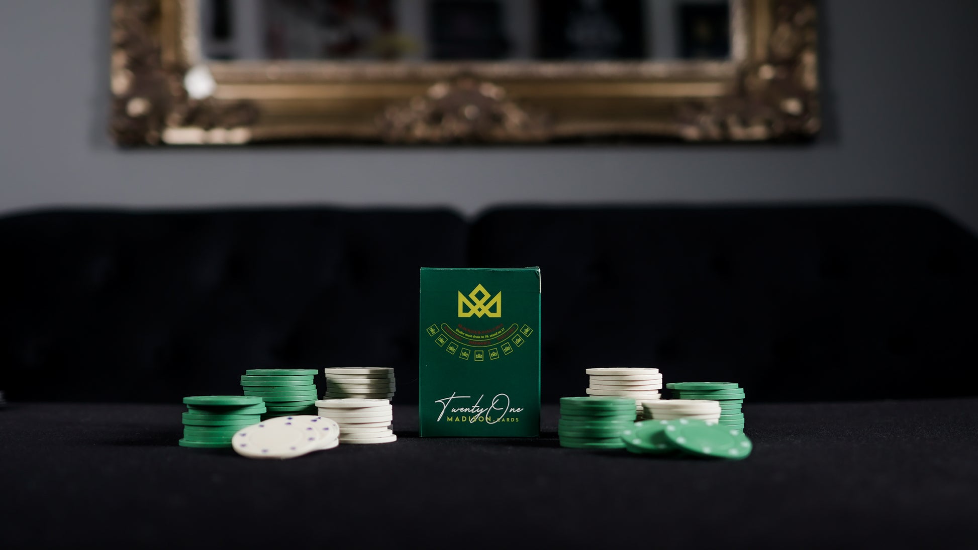 21 BLACK - BLACKJACK Playing Cards - MADISON ONE Entry