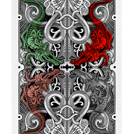 The GATOR COLLECTION by DAVID BLAINE (BLACK TUCKS) playing cards