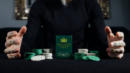 21 BLACK - BLACKJACK Playing Cards - MADISON ONE Entry