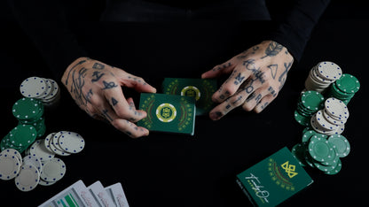 21 BLACK - BLACKJACK Playing Cards - MADISON ONE Entry