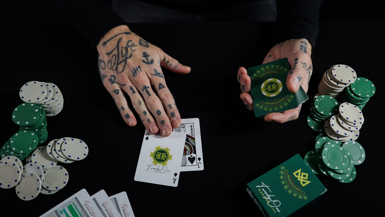 21 - Blackjack Playing Card - 1 BRICK / 12 DECKS playing cards — view 32