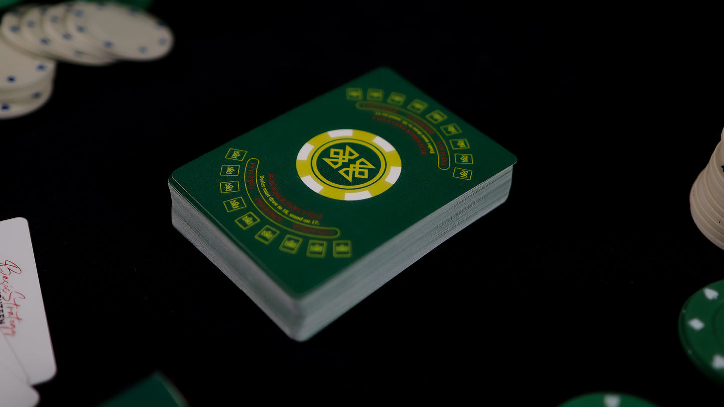 21 BLACK - BLACKJACK Playing Cards - MADISON ONE Entry