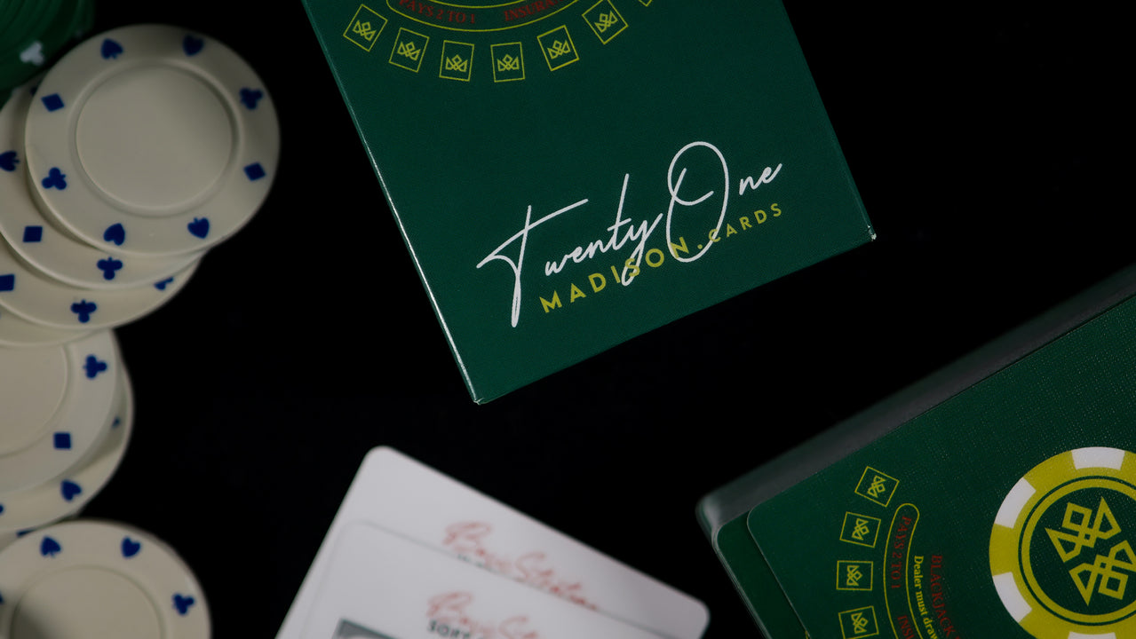 21 BLACKJACK Playing Cards - SIGNED by MADISON playing cards — view 64