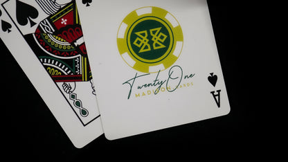 21 BLACK - BLACKJACK Playing Cards - MADISON ONE Entry