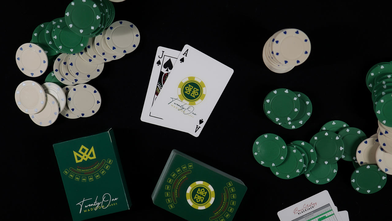 21 BLACKJACK Playing Cards - SIGNED by MADISON playing cards — view 48