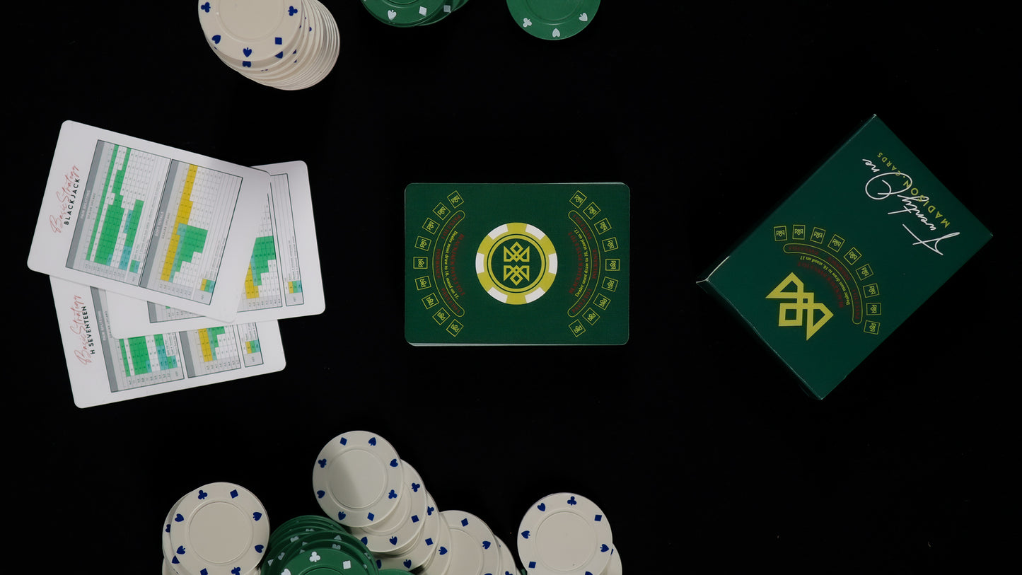 21 BLACKJACK Playing Cards (PRE-ORDER)