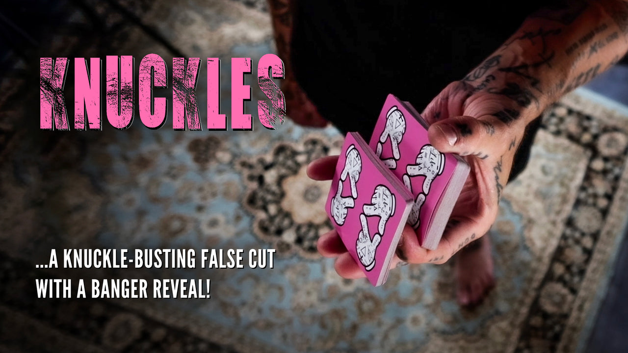 KNUCKLES Sleight-of-Hand / Cardistry Workshop playing cards — view 8