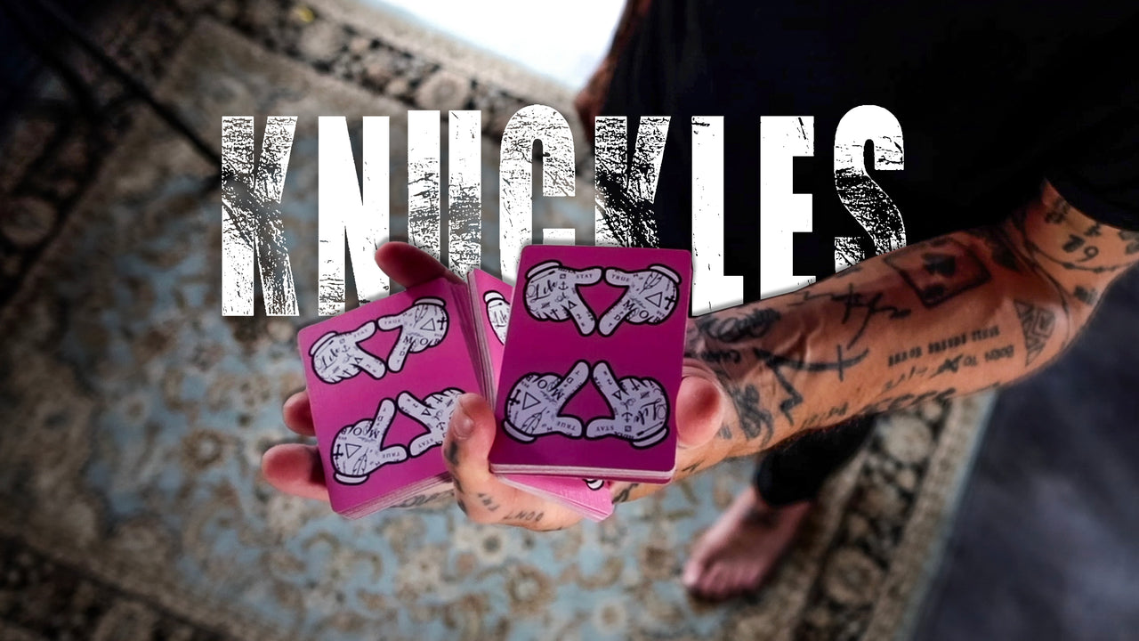KNUCKLES Sleight-of-Hand / Cardistry Workshop playing cards — view 2