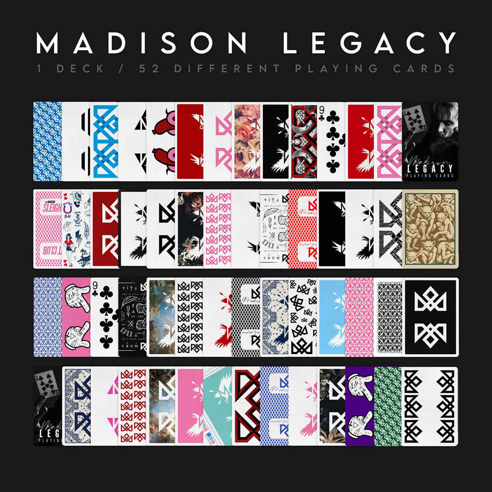 PRE-ORDER LEGACY Playing Cards - MADISON 52 Entry