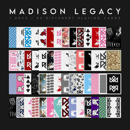 PRE-ORDER LEGACY Playing Cards - MADISON 52 Entry